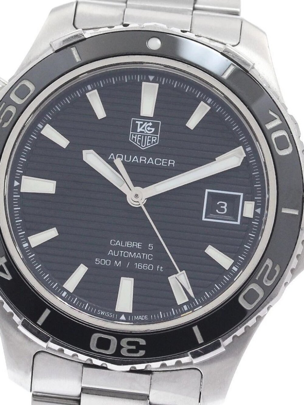 TAG HEUER Aqua Racer Caliber 5 WAK2110.BA0830 Date Automatic Men's Watch_960457